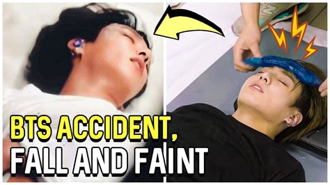BTS Accident, Fall And Faint .